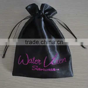 Black Satin Pouch thumbnail-1