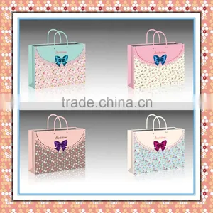 Hot New Products for 2015 Custom New Design BABY Gift Bag Paper Shopping Bag With Handles thumbnail-4