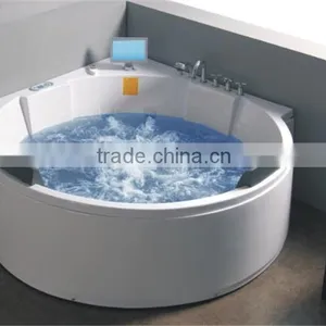 SUNZOOM Bathtub for Two,hydrotherapy Bath,bath for Two People thumbnail-1