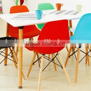 Modern Plastic Dining Chair thumbnail-4