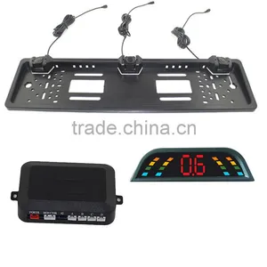 The European License Plate Frame With Parking Sensors,car Parking Sensor Led Display Indicator thumbnail-1