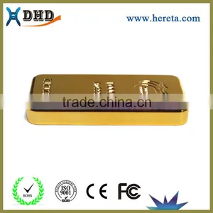 Wholesale 6000MAH Portable Gold Bar Power Bank thumbnail-1