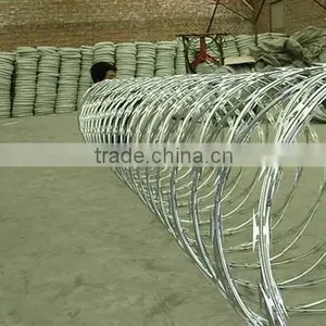 China Factory Concertina Razor Wire, Razor Wire Fencing, Razor Barbed Wire thumbnail-5
