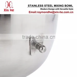 Kitchen Bakery Food Machine Component, Commercial Stainless Steel Mixing Bowl for 10 QT Liters Vollrath Hobart Globe Mixer thumbnail-6