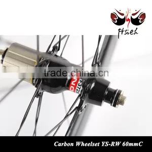 Chinese Carbon Wheels Carbon Clincher Wheels Wide Carbon Wheels With 3K/12K/UD Finish thumbnail-6
