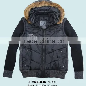 Hooded Jacket,quilted Jacket,brand Name Hoody thumbnail-1
