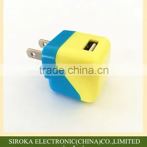 Mobile Phone Accessories 5V 1A Portable Cell Phone Charger With US Folding Plug for IPhone HTC thumbnail-2