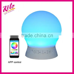 Bluetooth Speaker With Smart Light Controlled by APP and Touch thumbnail-1