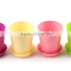 2016 Plastic Flower Pot for Hot Sale Family or Office thumbnail-3