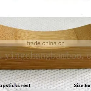 Reusable Bamboo Novelty Chopsticks Rest thumbnail-1
