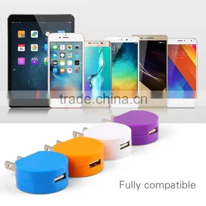 Wholesale 5V 1A Mini Universal Travel Charger for Mobile Phone thumbnail-4