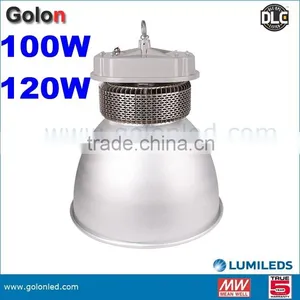 100 Watt LED Medium Bay Light Fittings 5 Years Warranty Meanwell Driver Led Medium Bay Light 100w 120W thumbnail-1