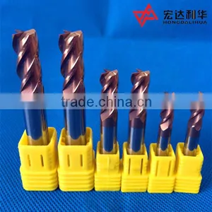 Carbide Square End Mill With Four Flute,solid Carbide 4 Flute Square Endmill thumbnail-2