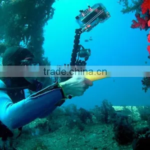 Hot Sales Factory Supply Rechargeable Waterproof Torch Light T6 LED Diving Powerful Led Flashlight thumbnail-5