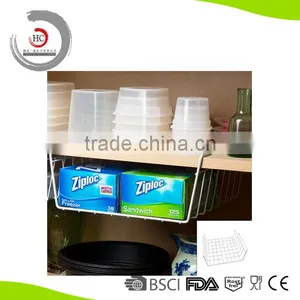Multifunction Iron Flooding Plastic Cabinets Basket Hanging Basket Tableware Basket thumbnail-4