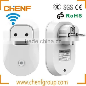 Cheaper High Quality European Plug Wifi Wireless Remote Controll Socket thumbnail-6