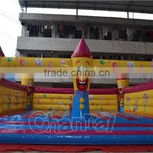 Giant Commercial Inflatable Clown Bouncy Castle, Inflatable Jumping Castle for Kids thumbnail-2