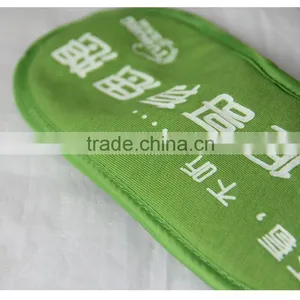 Custom Slogan Printing Green Eye Mask Eye Shade Kit thumbnail-2