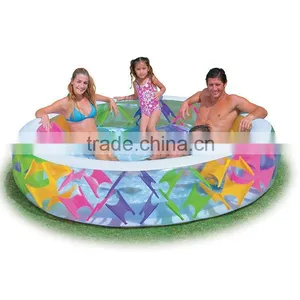 No-toxic High Quality Giant Round Children Inflatable Garden Swimming Pool for Family thumbnail-1