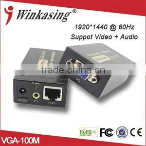 Manufacture VGA+Audio Extender 100m VGA Extender YJS-VGA100M thumbnail-1
