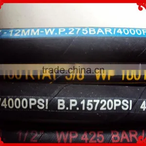 Stainless Steel Braided Hydrualic Rubber Hoses for OIl Well-DIN 1SN thumbnail-5