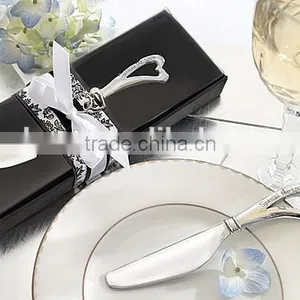 Spread the Love Chrome Spreader With Heart-Shaped Handle thumbnail-1