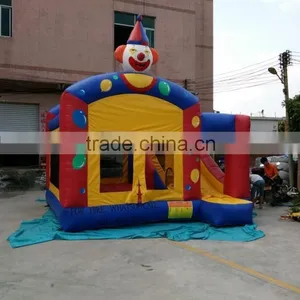 2015 Hot Commercial Clown Inflatable Bouncer Combo thumbnail-4