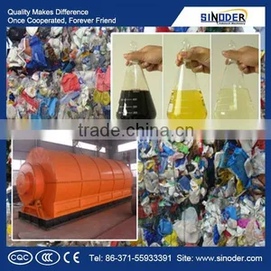 Tyre Pyrolysis Recycling Machine,plastic Recycling Pyrolysis Plant to Oil,small Recycle Machine thumbnail-1