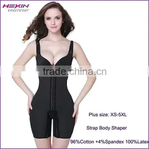 4 Hooks Adjustable Thigh Waist Latex Rubber Body Slimming Shapewear thumbnail-1