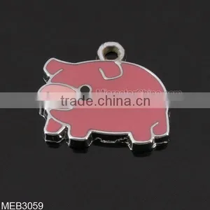 Cartoon Animal Enamel Zinc Alloy Charm Pendant thumbnail-5