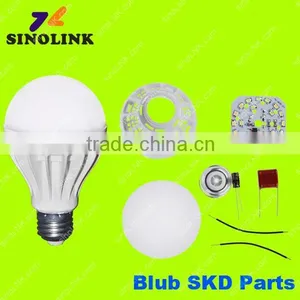 3W B22 Smd 5630 Led Chip Plastic Light LED Bulb SKD Parts thumbnail-1