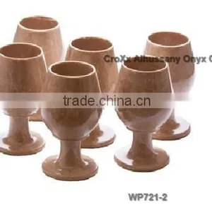 Verona Marble Wine Glasses Set thumbnail-1