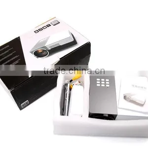 GM50 Mini Lcd LED Projector AV USB2.0 HDMI VGA SD Multimedia Projector thumbnail-3