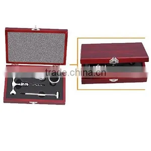 Wine Set Corkscrew + Thermometer + Wine Collar + Wine-Pourer thumbnail-1