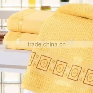 Solid Jacquard Towel thumbnail-1