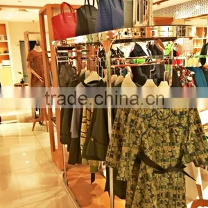 Clothing Rack for Shop Free Stand Display Stainless Steel Stand thumbnail-1