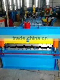 Galvanized Roofing Sheet Roll Forming Machine For Indian Friend thumbnail-1