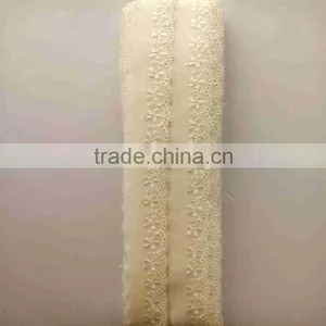 Designer New T/C Embroidery Lace Ruffled Trimming Lace thumbnail-2