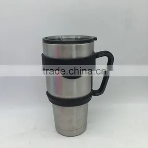 Plastic Handle Holder for 30oz Stainless Steel Double Wall Tumbler Vaccum Plastic Handle Car Cup Holder thumbnail-4