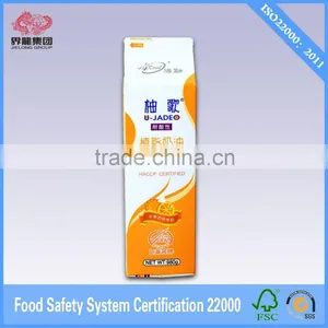 Three Layer 1000ml Non-dairy Topping Cream Gable Top Carton thumbnail-1