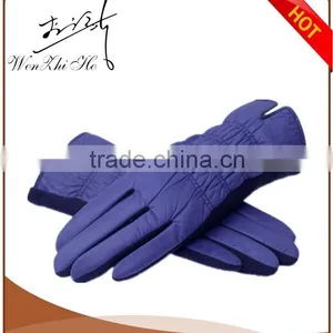 Popular Blue Soft Warm Fashion Winter Mitten Gloves Producer thumbnail-1