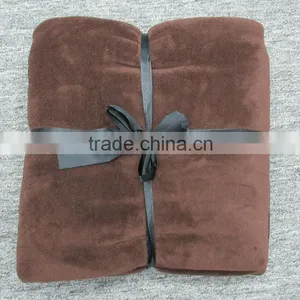 Brown Polyester Blanket,Travel Blanket,Houseware thumbnail-1
