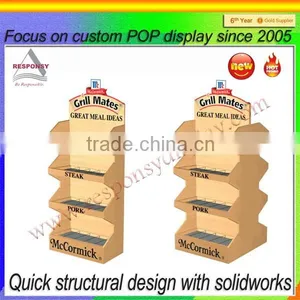 Supermarket Hot Sale Paper Coffee Cups Display Shelf thumbnail-2