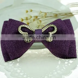 Nature Burlap Jute Ribbon Bows for Decoration thumbnail-3