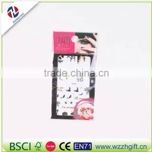 New Arrived Wholesale Elegant Fancy Customized Craft Ecofriendly Quality Temporary NAIL STICKER BLE thumbnail-1