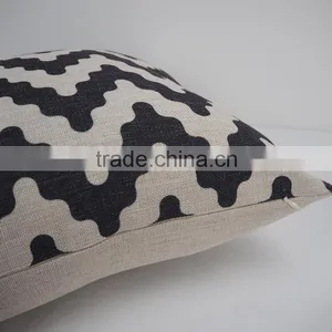 Linen/Cotton Square Decorative Sofa Bed Car Back Pillow Case Geometry Printed Pillows Cushion/cover thumbnail-6