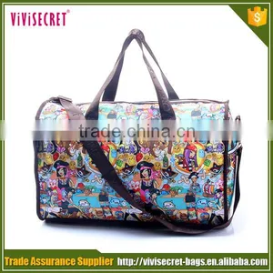 Vivisecre New Travel Product Nylon Cartoon Luggage Travel Bag Online thumbnail-4