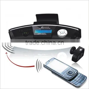 Steering Wheel Bluetooth Car Kit/Bluetooth Handsfree Car Kit/Bluetooth FM Transmitter/modulator thumbnail-1