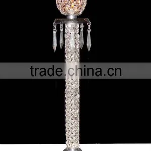 Crystal Flower Centerpiece Black thumbnail-1