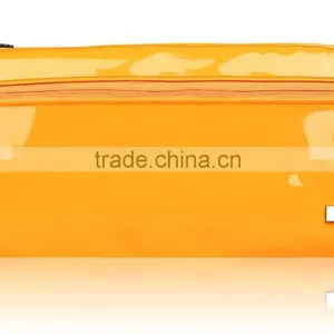 BUBM Design With Shenzhen PU Material Yellow Cosmetic Handbag For Wholesale thumbnail-2